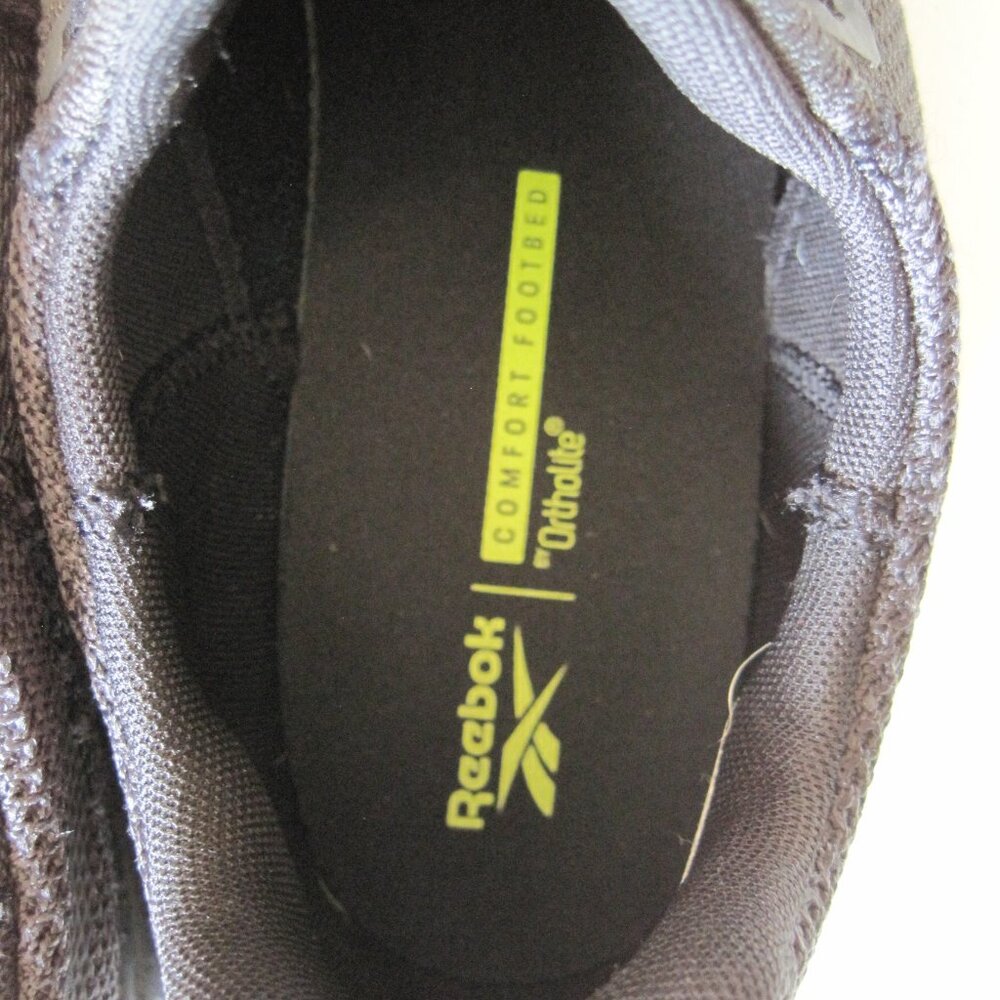 Reebok Black Mesh comfort ortholite shoes sz 11 mens - Picture 4 of 11